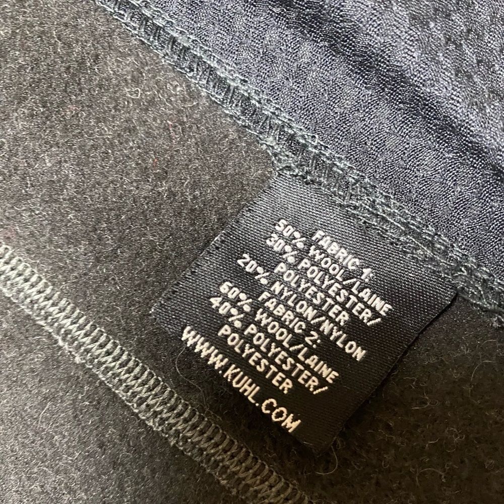 Kühl NWT Women’s Gray Kozet Wool Blend Full Zip Vest Sz XS - Picture 8 of 12